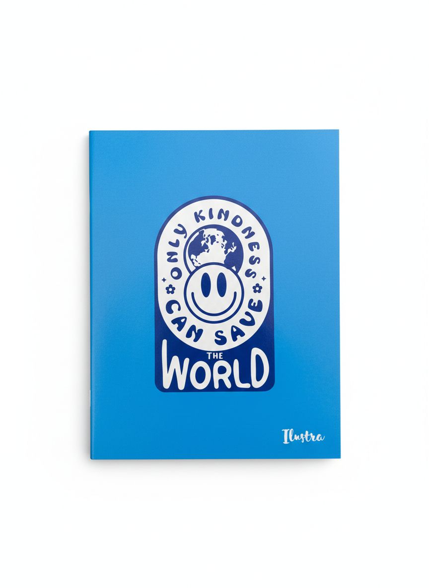 Cuaderno 48H Ilustra Rayado Tapa Flexible