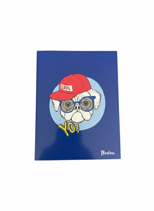 Cuaderno 48H Ilustra Rayado Tapa Flexible