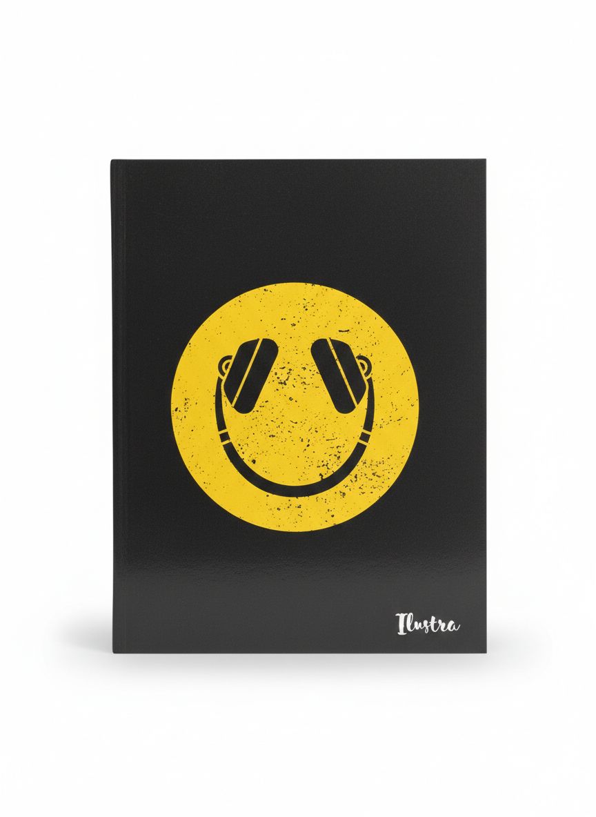 Cuaderno 96H Ilustra Liso Sin Rayas Tapa Flexible