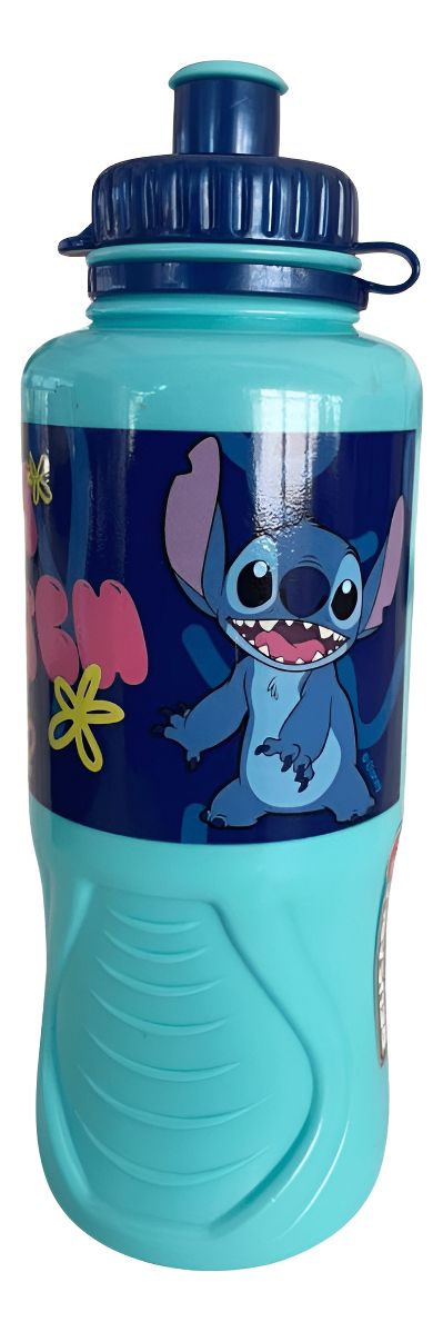 Botella plástica ergonómica Stitch 430ml
