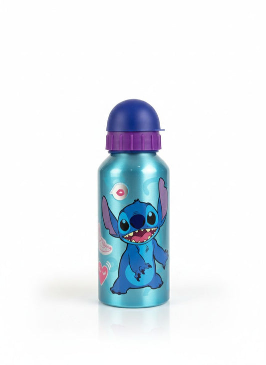 Botella Aluminio Infantil Lilo & Stitch 400ml