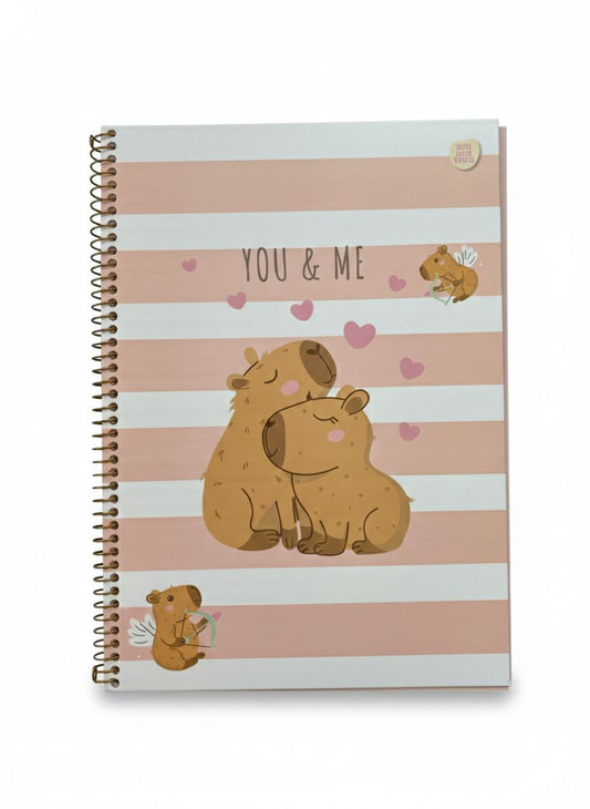 Cuadernola 80 hojas capibara animativa