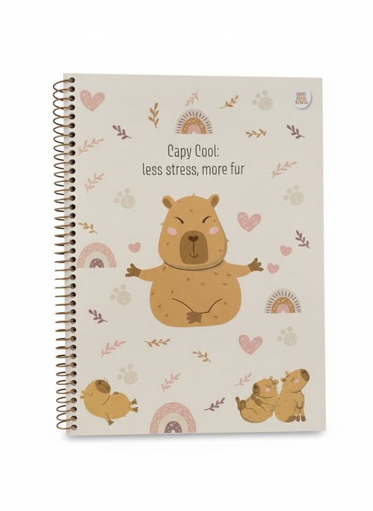 Cuadernola 80 hojas capibara animativa