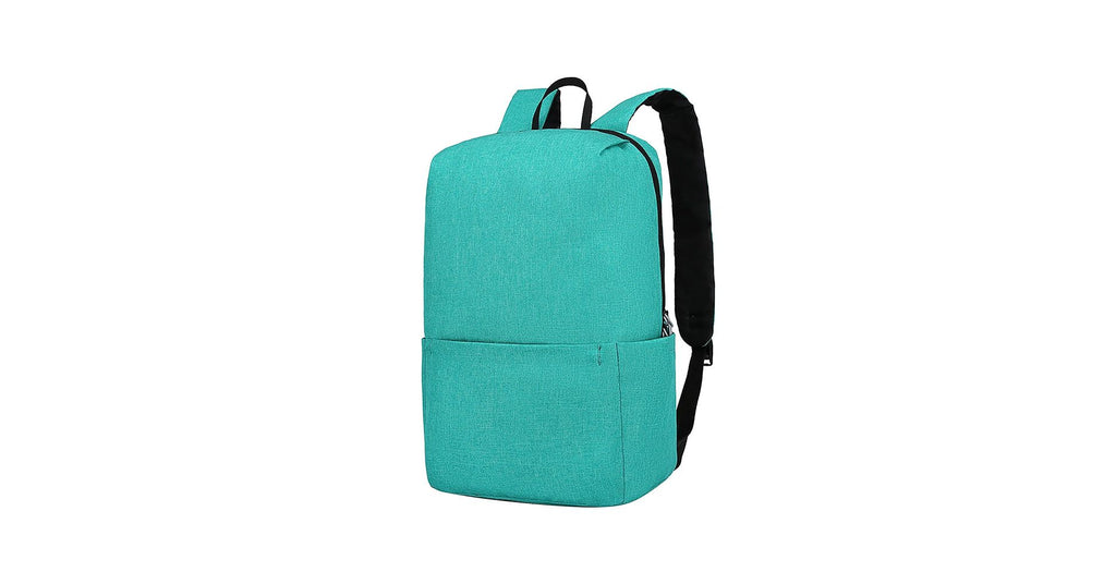MOCHILA C/ BOLSILLO FRONTAL VERDE