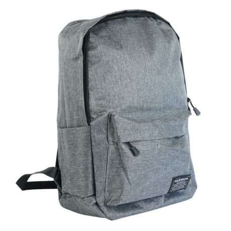 Mochila Lona Gris