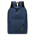 Mochila Lona Azul