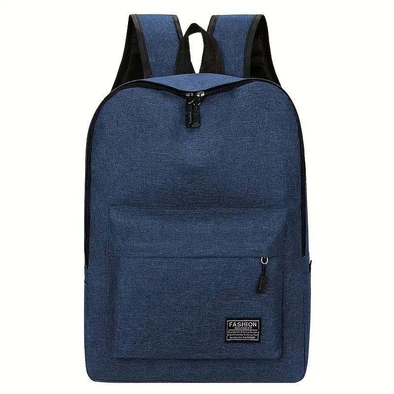 Mochila Lona Azul