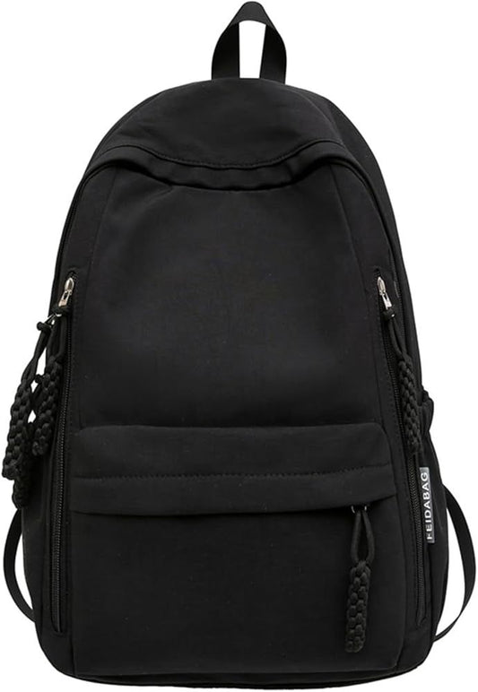 Mochila estilo coreano preto