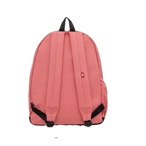 Mochila lisa coral pastel
