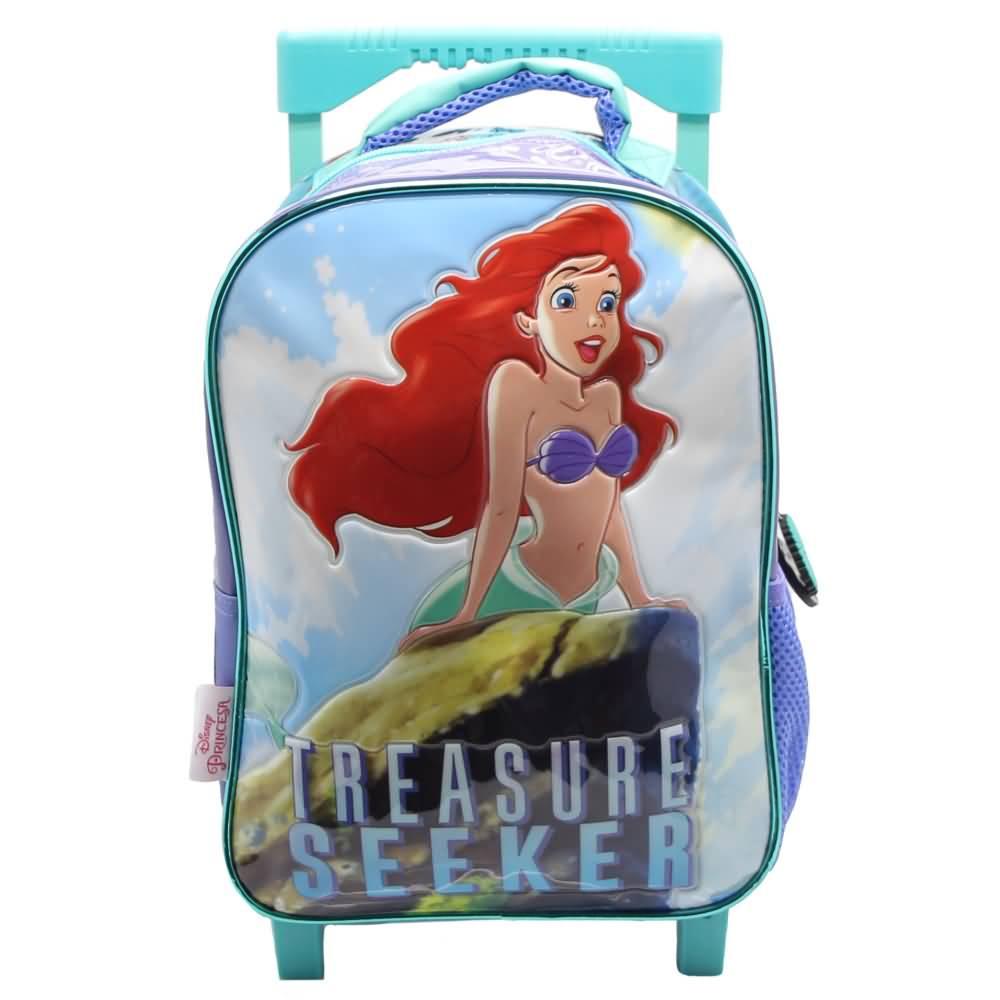 Mochila Escolar La Sirenita Disney Tesoro