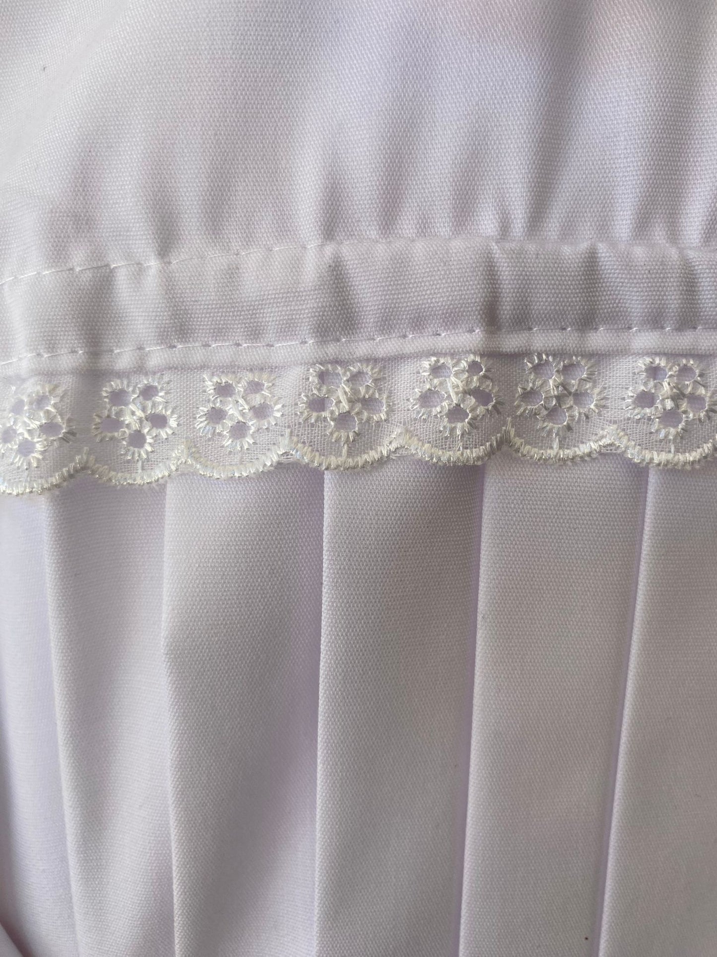 Tunica Mi Bandera Con Puntilla