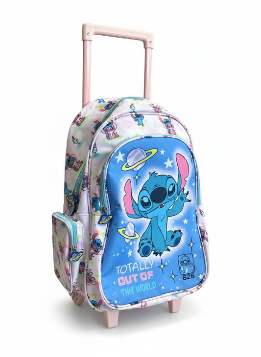Mochila Con Carro Stitch