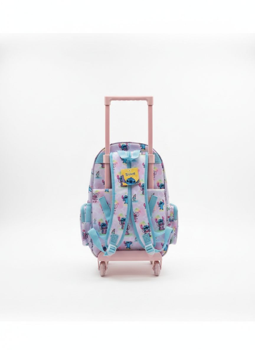 Mochila Con Carro Stitch