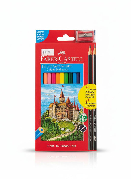 Lapices de colores FABER CASTELL X 12