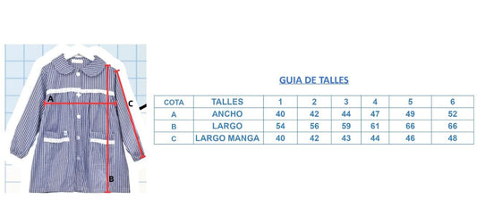 Tuniquin Azul C/Feston