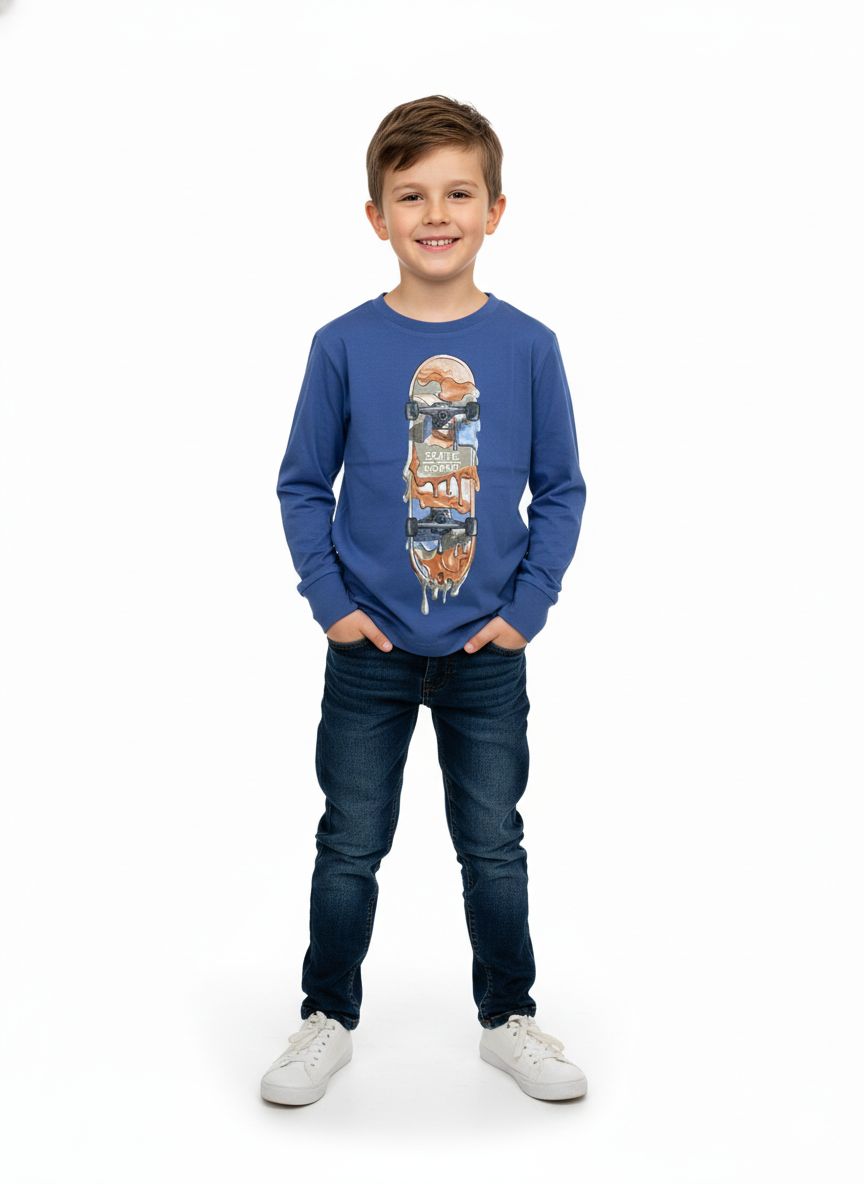 Camiseta Patineta Infantil Elian