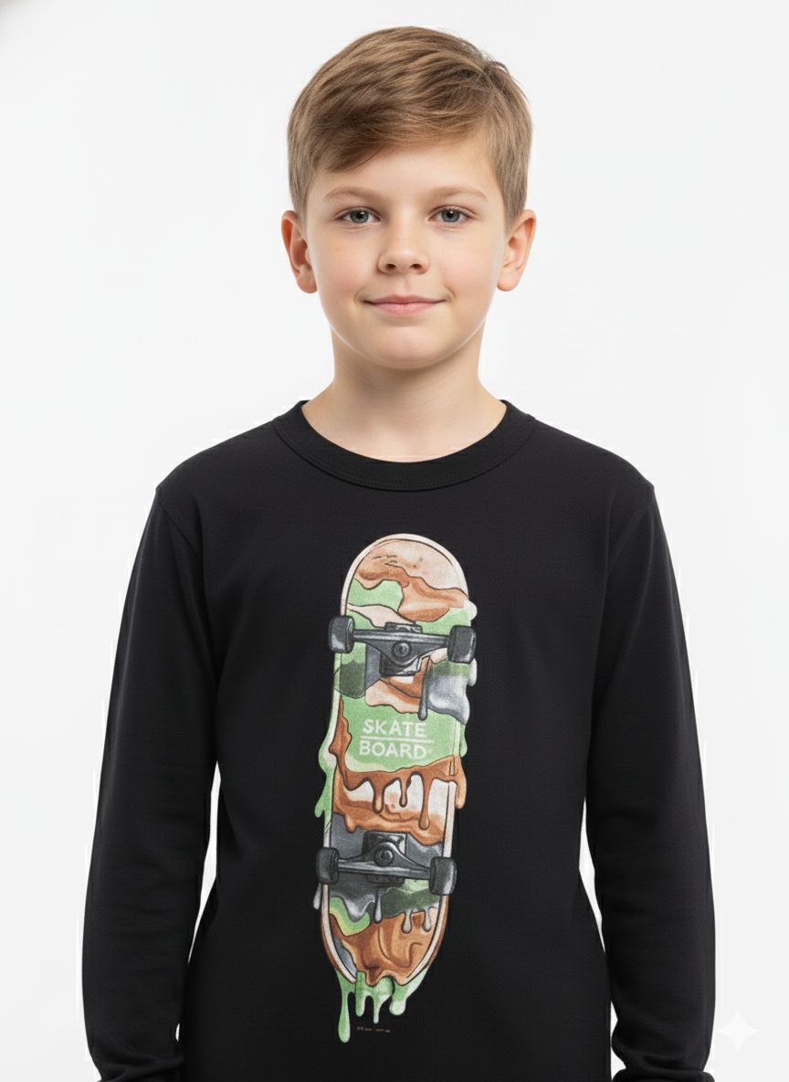 Camiseta Patineta Infantil Elian