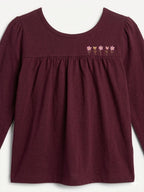 Remera Bordada Niña Elian