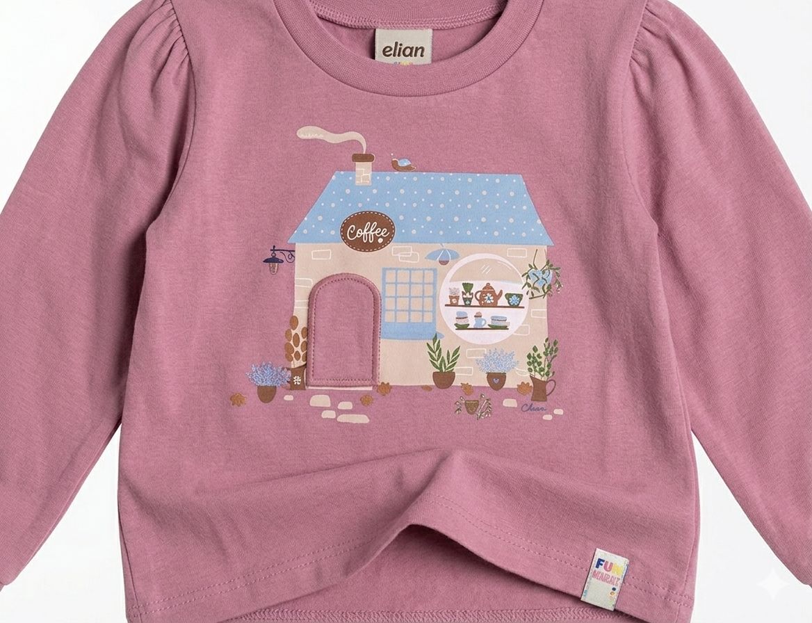 Remera Estampada Niña Elian
