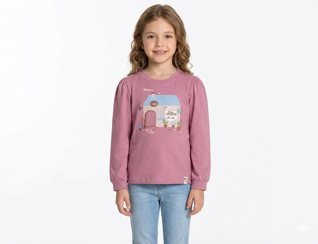 Remera Estampada Niña Elian