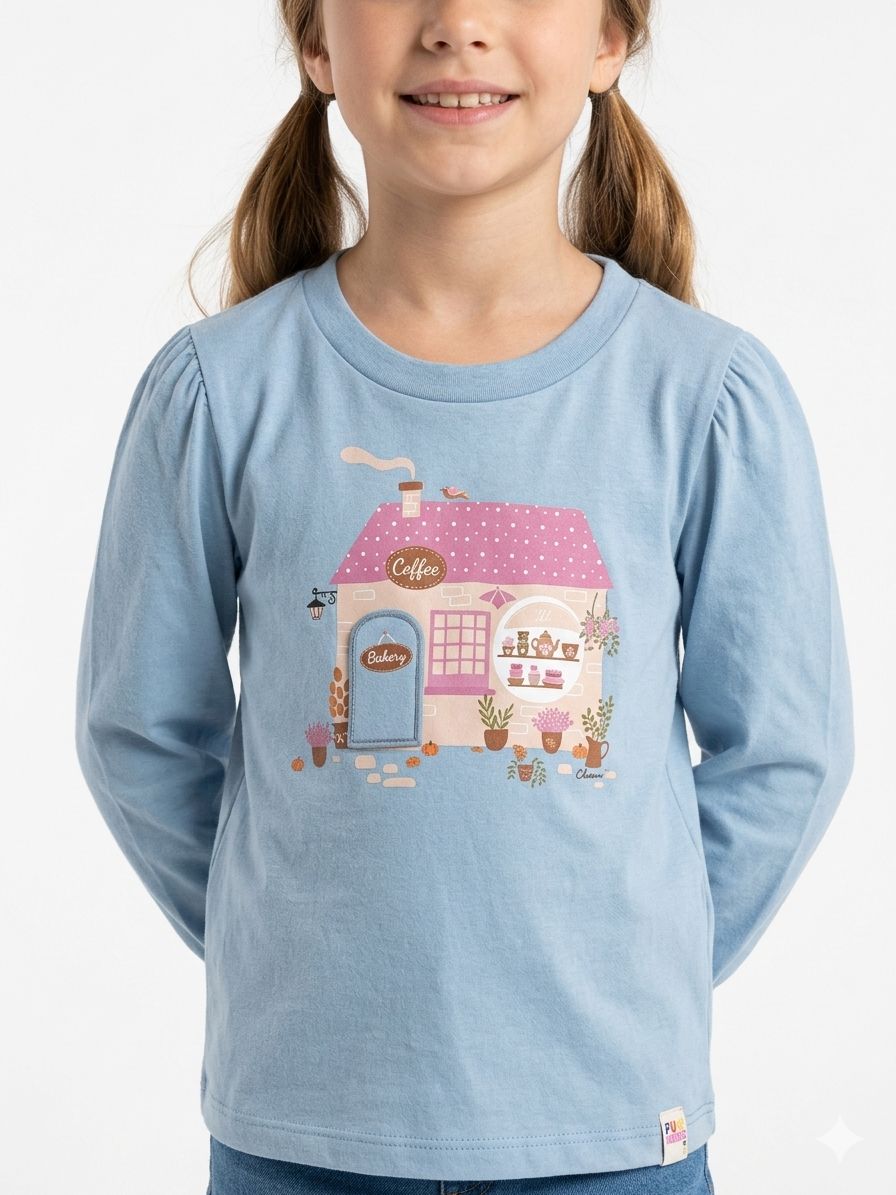 Remera Estampada Niña Elian