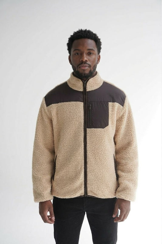 Campera de sherpa T-bone