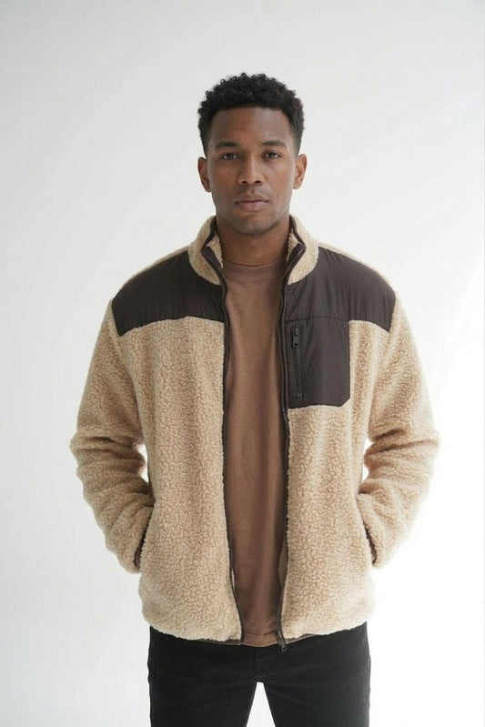 Campera de sherpa T-bone