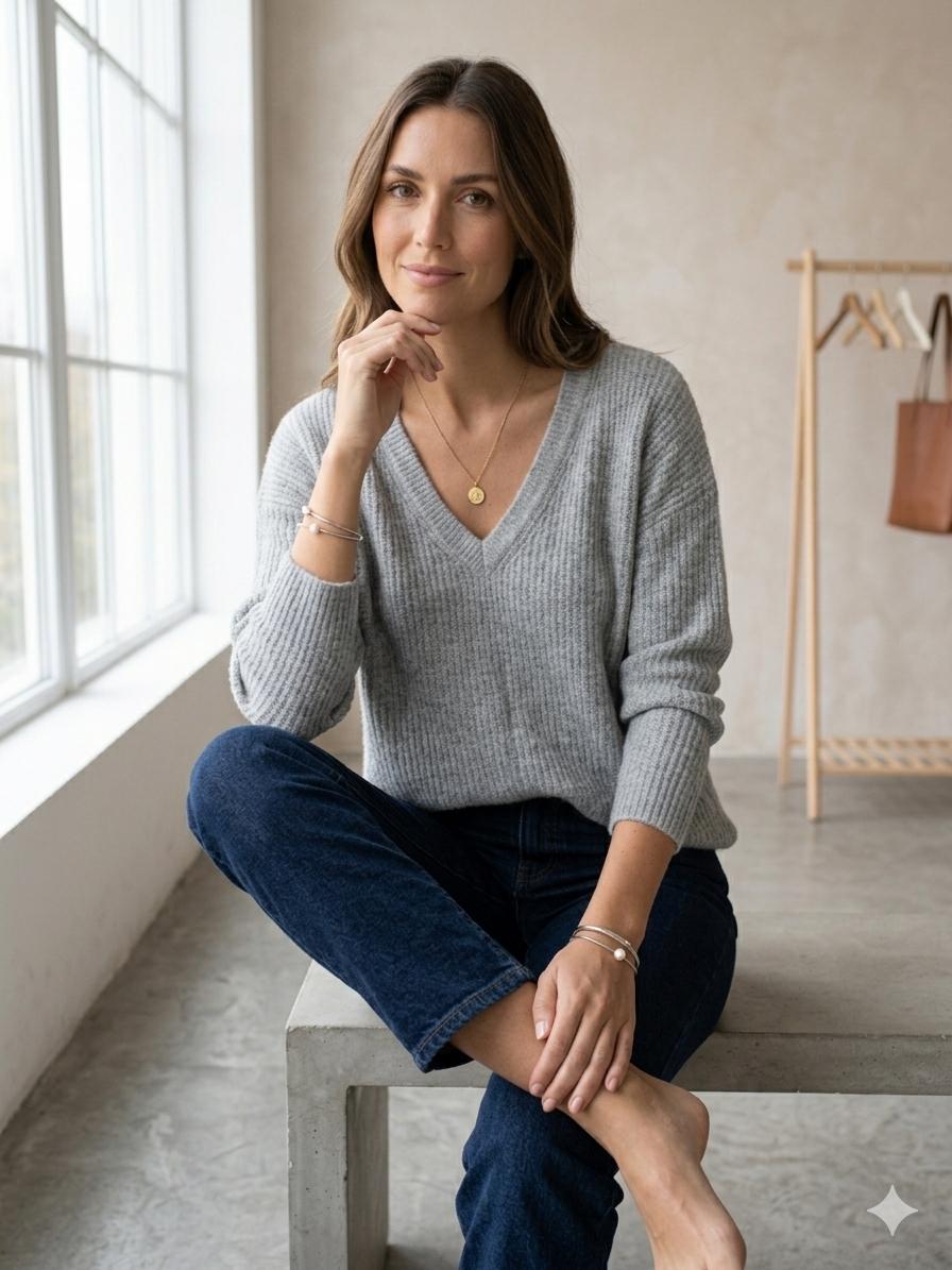 Buzo Emilia Gris