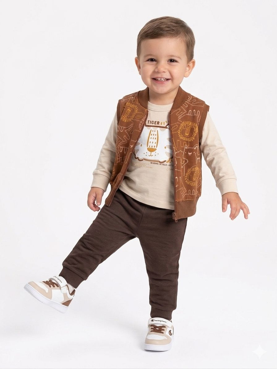 Conjunto Tiger 3 piezas Elian