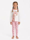 Conjunto Pijama Jirafa brilla en la oscuridad Alakazoo