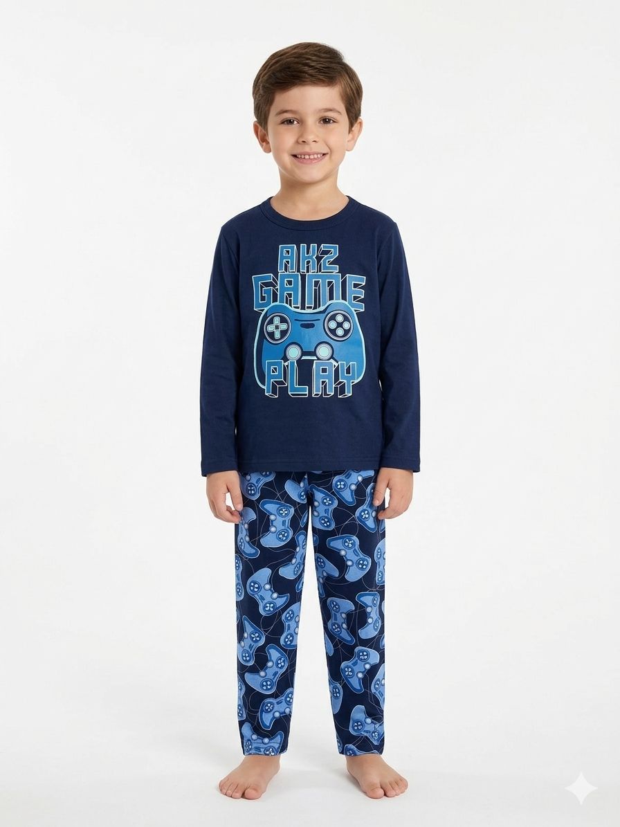 Pijama Game - Azul