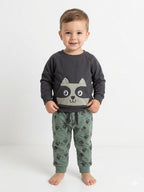 Conjunto baby mapache