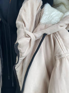 Campera Abrigo Beige