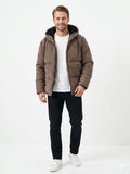 Campera Abrigo Marron
