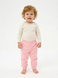 Pantalón Deportivo Con Felpa Rosa