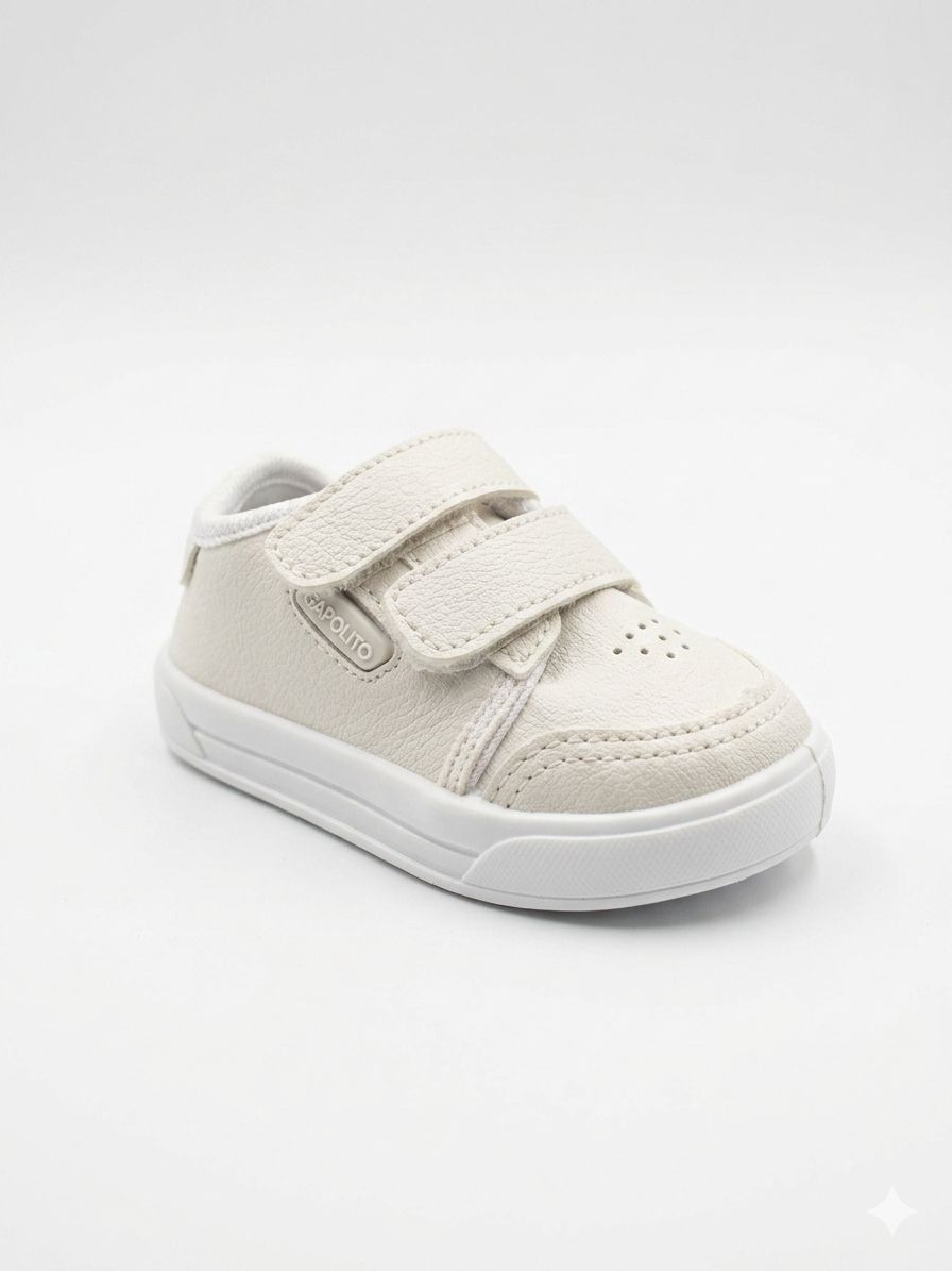 Zapato C/Velcro Pimpolho - Blanco