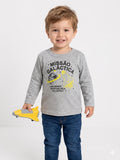 Remera Galáctica Gris