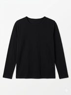 Camiseta básica negra unisex