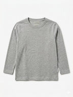 Camiseta básica gris unisex