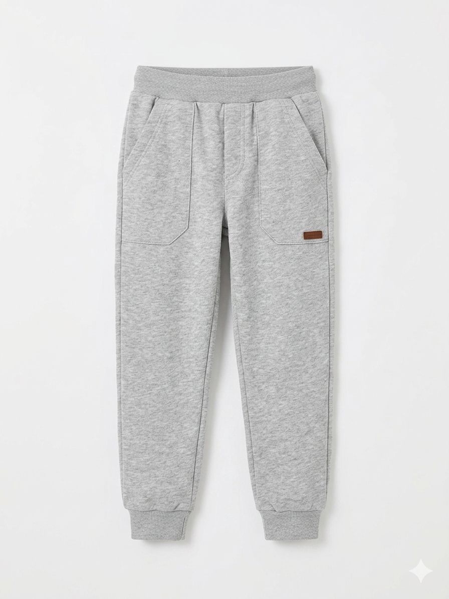 Pantalon Deportivo - Gris Claro