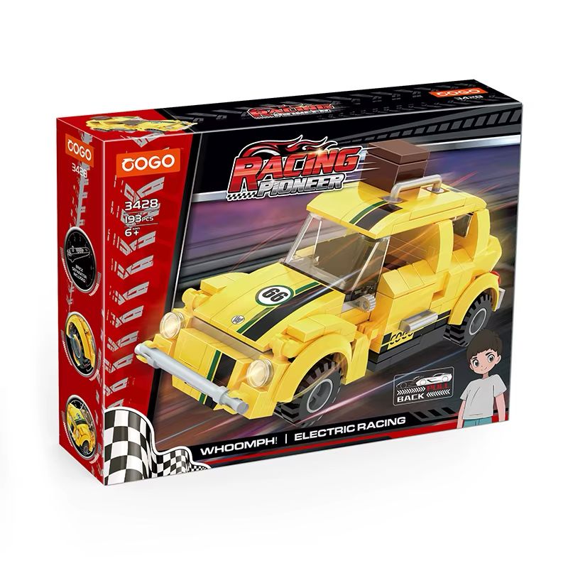 Auto de Carreras 3D 193pcs