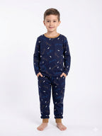 Pijama Patinetas - Azul