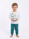 Pijama Play - Blanco/Verde