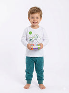 Pijama Play - Blanco/Verde