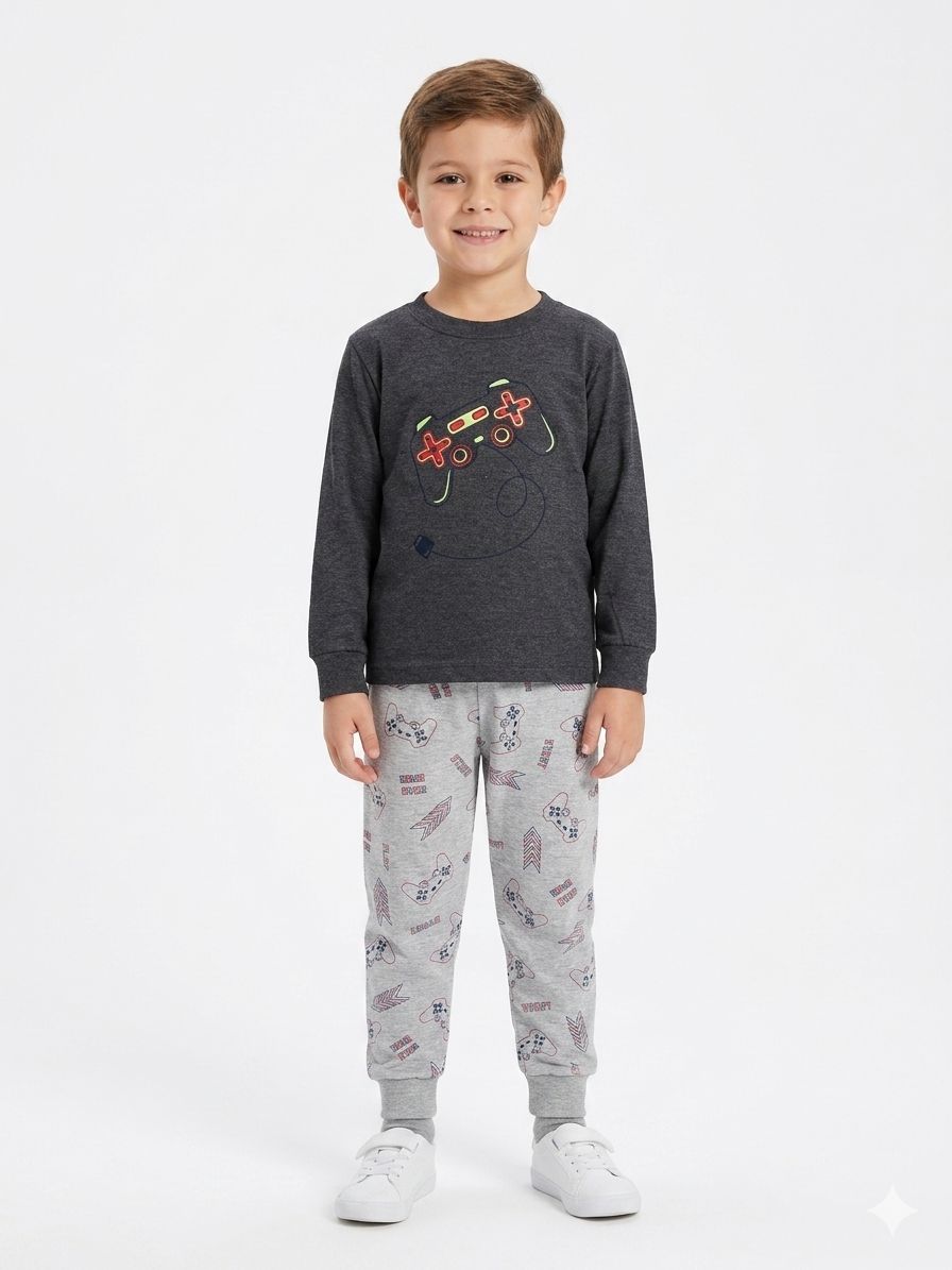 Pijama Play - Gris