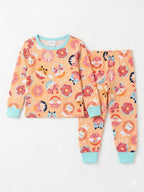 Pijama Donas - Naranja