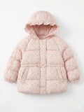 Campera Flores - Rosa