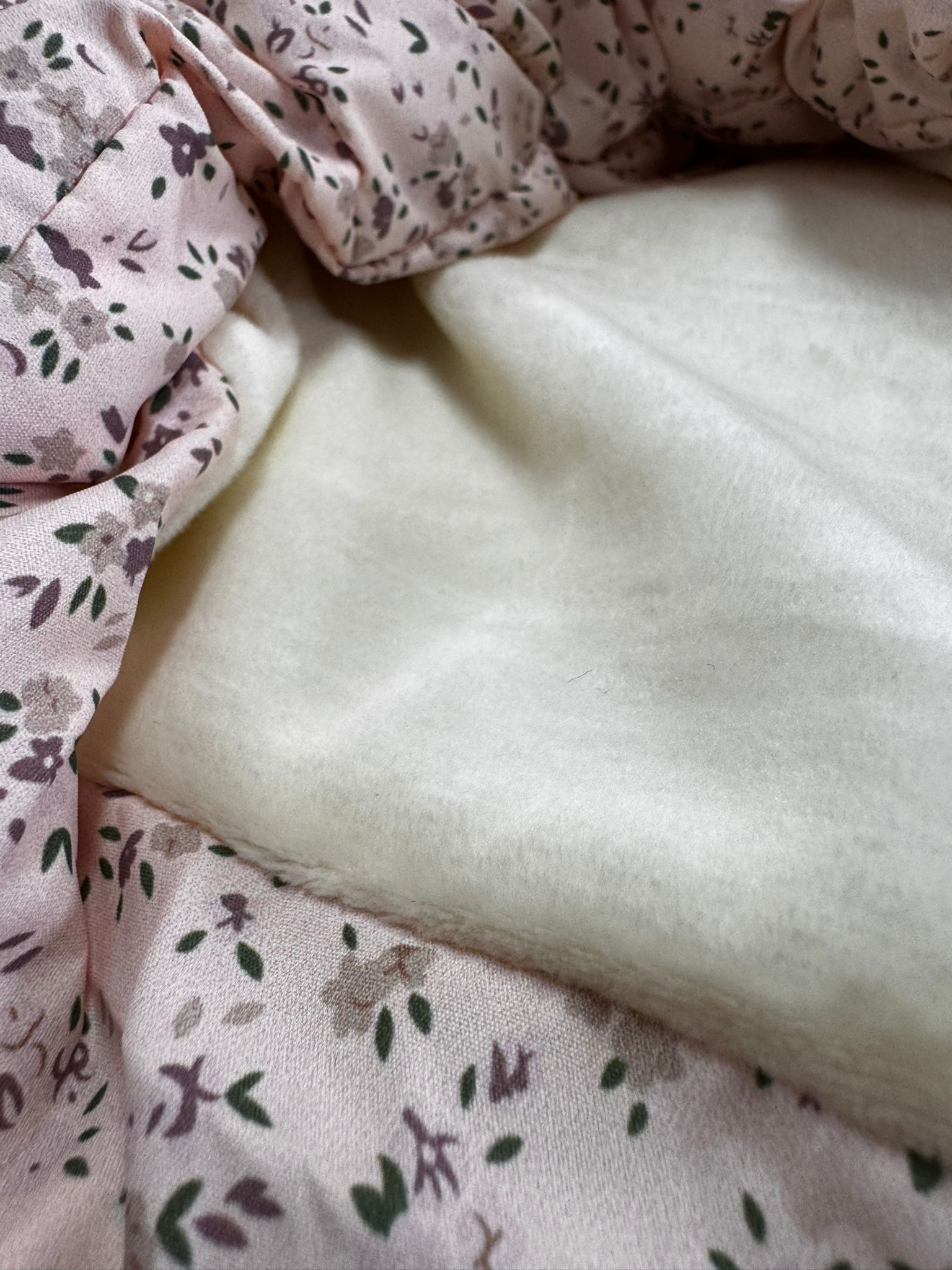 Campera Flores - Rosa