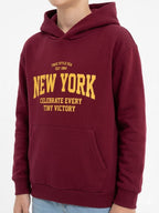 Buzo Canguro New York - Bordo