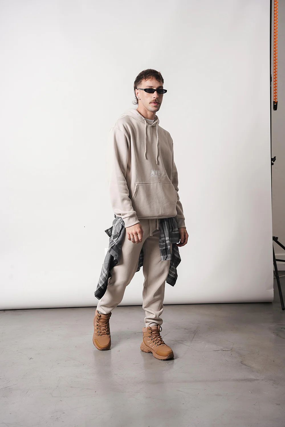 Pantalón Deportivo C/Puño - Beige